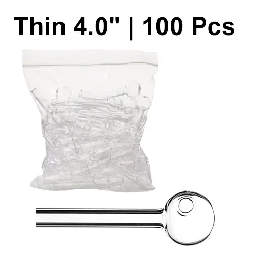 O.B. Thin 4.0" Clear (100)