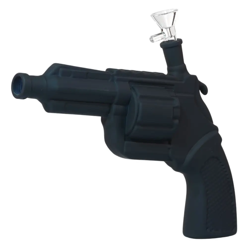 Glass Gun W.P. Revolver (MG-957) 10.0" - Black