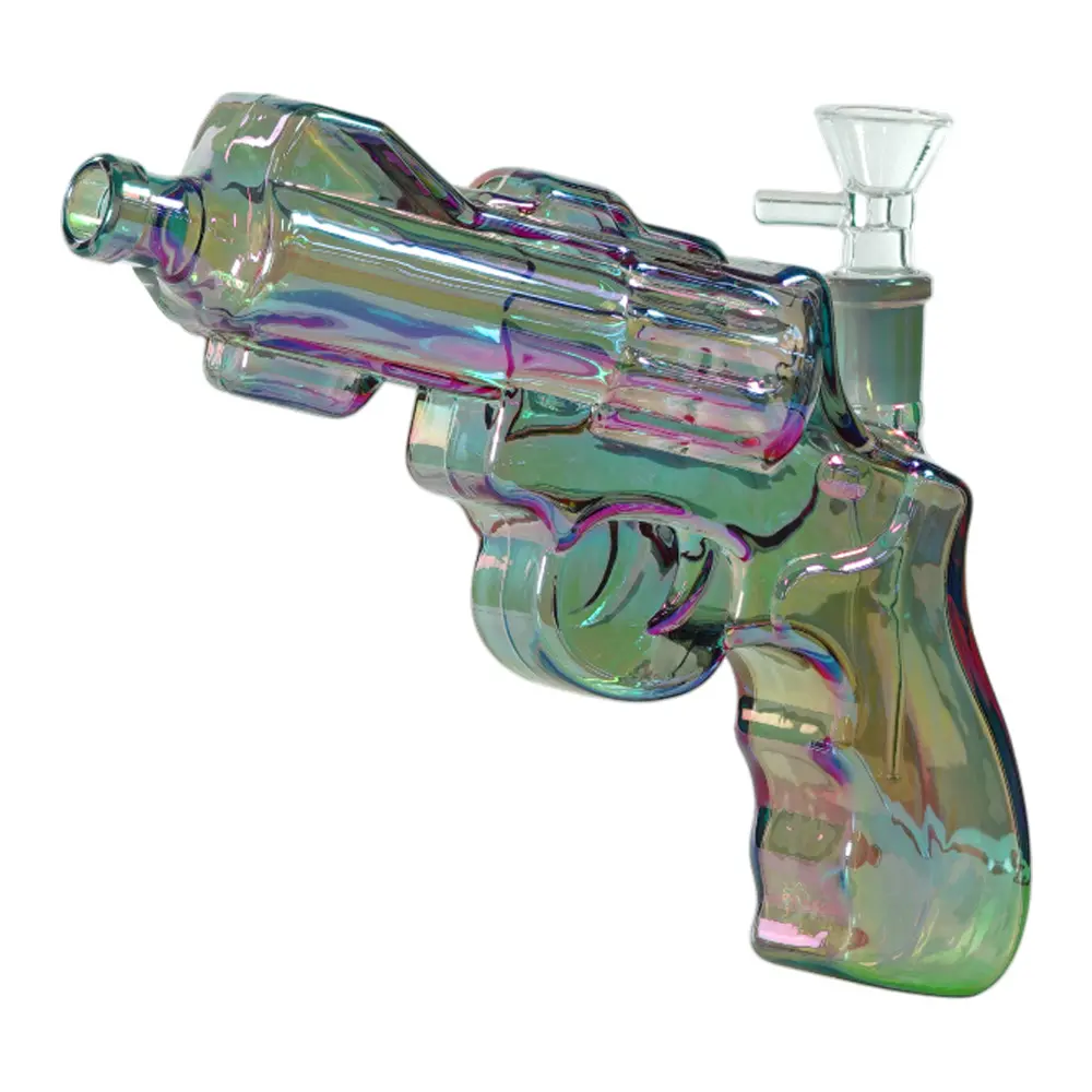 Glass Gun W.P. Small Revolver (MG-959) 8.0" - Green