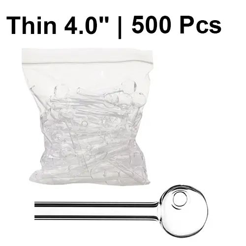 O.B. Thin 4.0" Clear (500)