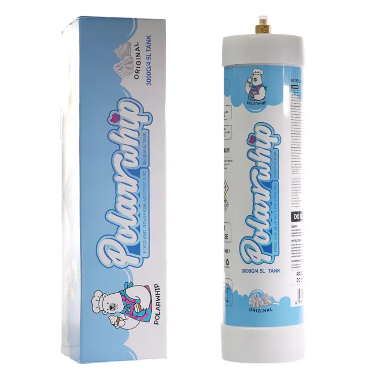 Polar Whip Chargers With Safety Relief Valve 4.5L 3000 GR-Original (1 pack per Box)