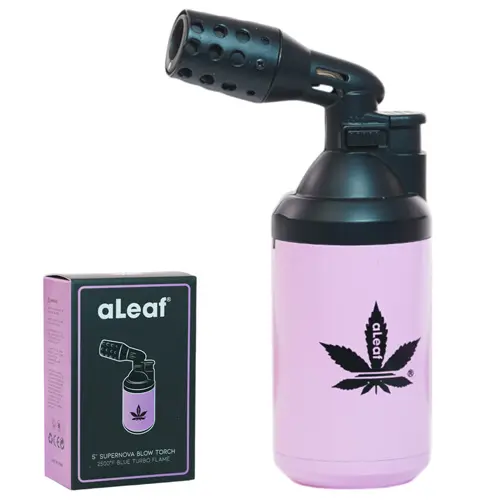 aLeaf Lighter Torch Supernova Blow 5'' Pink