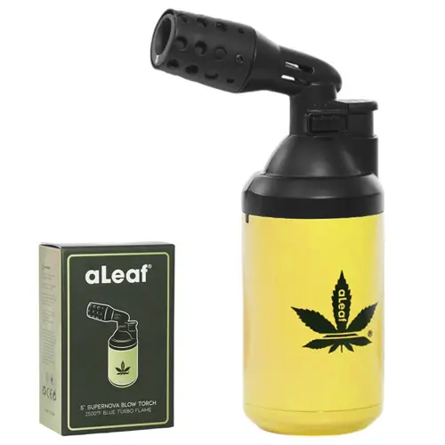 aLeaf Lighter Torch Supernova Blow 5'' Lemon
