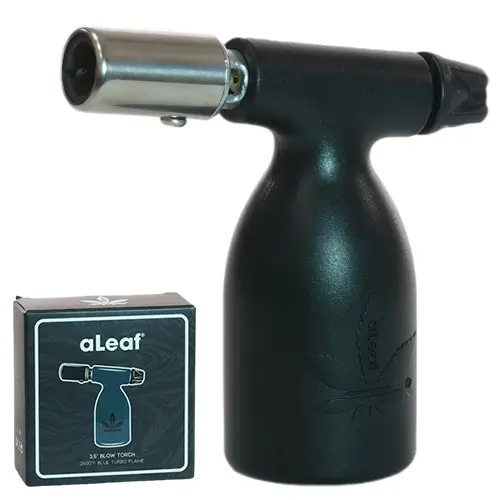 aLeaf Lighter Torch Supernova Blow 3.5" (8531) Black