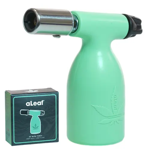 aLeaf Lighter Torch Supernova Blow 3.5" (8531) Green