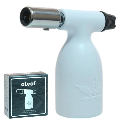 aLeaf Lighter Torch Supernova Blow 3.5" (8531) White