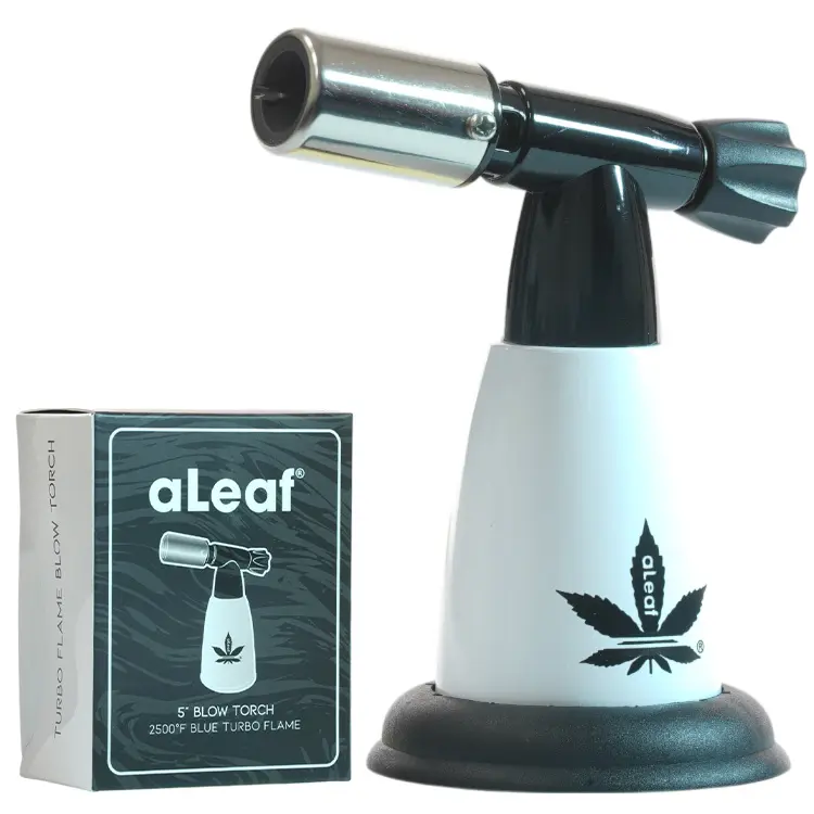 aLeaf Lighter Blow Torch (8542) 5.0" White