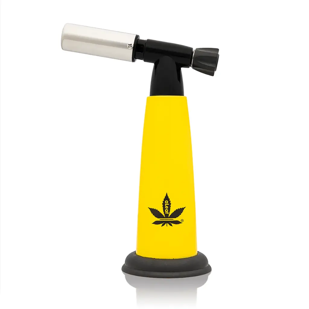 aLeaf Lighter Blow Torch 7.5" (8491)-Lemon