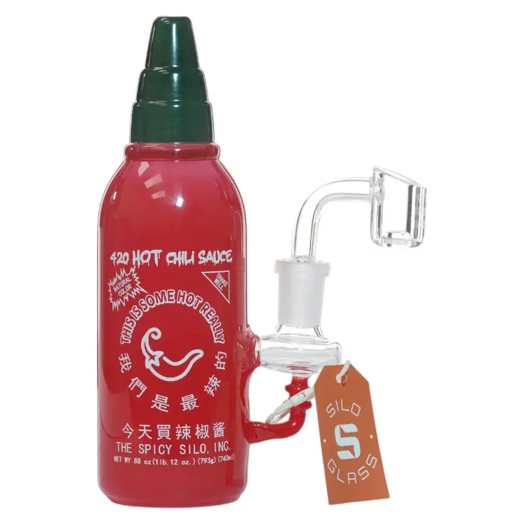 Silo Glass Hot Chili Sauce 6.5"