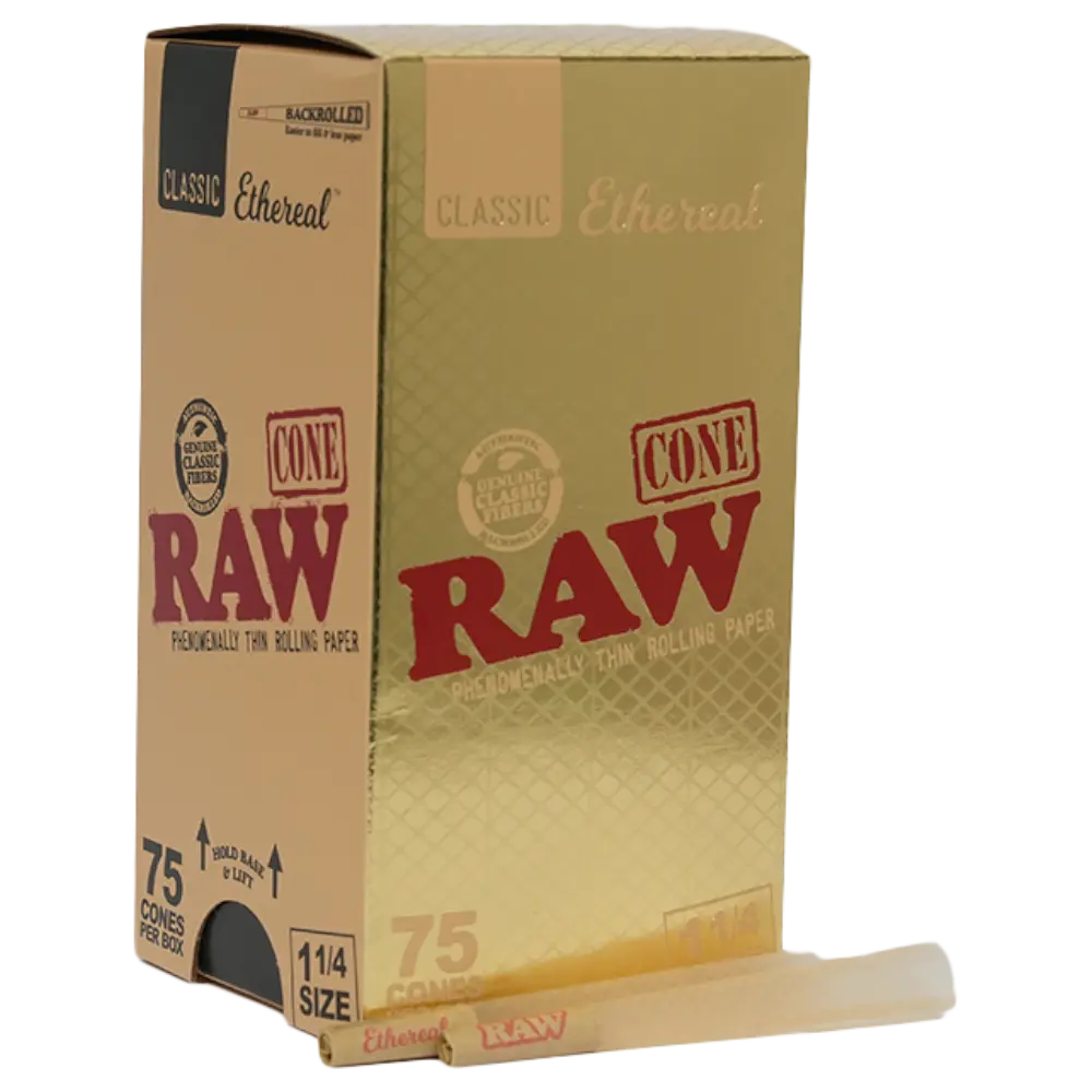 RAW Ethereal Cones 11/4 Size 75ct