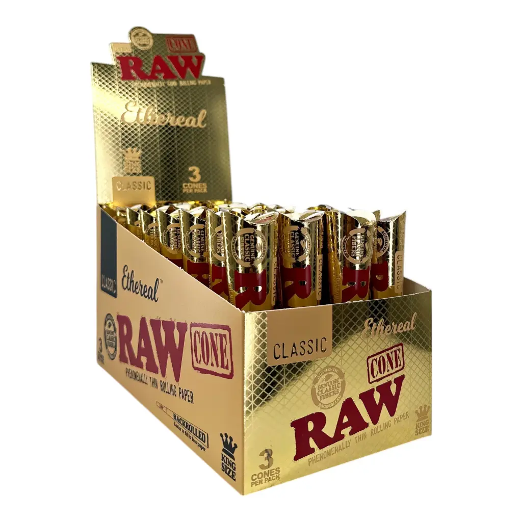 RAW Ethereal Cones King Size 3/32ct