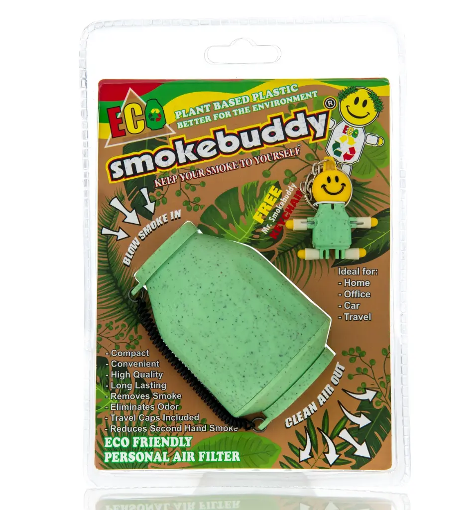 SMOKE BUDDY Large Eco Green 1ct