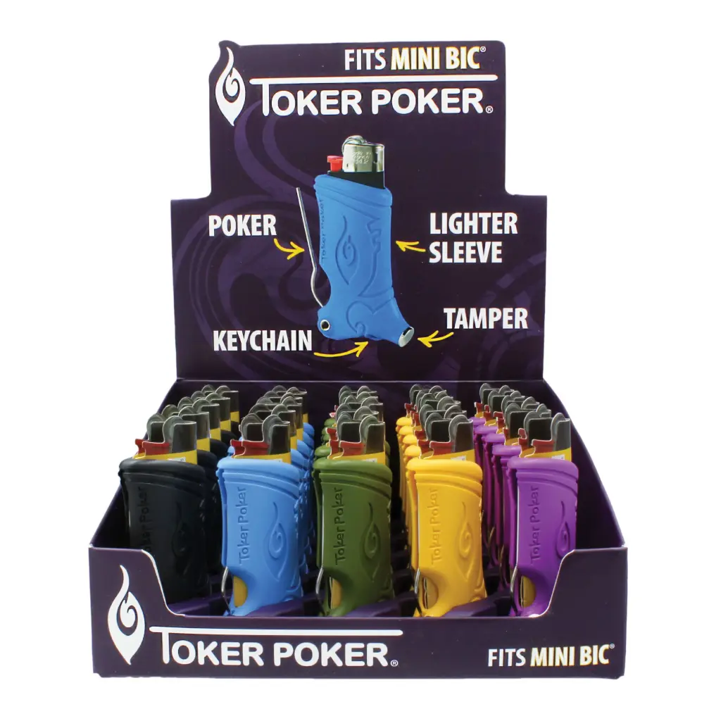 TOKER POKER Mini Bic Edition Regular Display 25ct