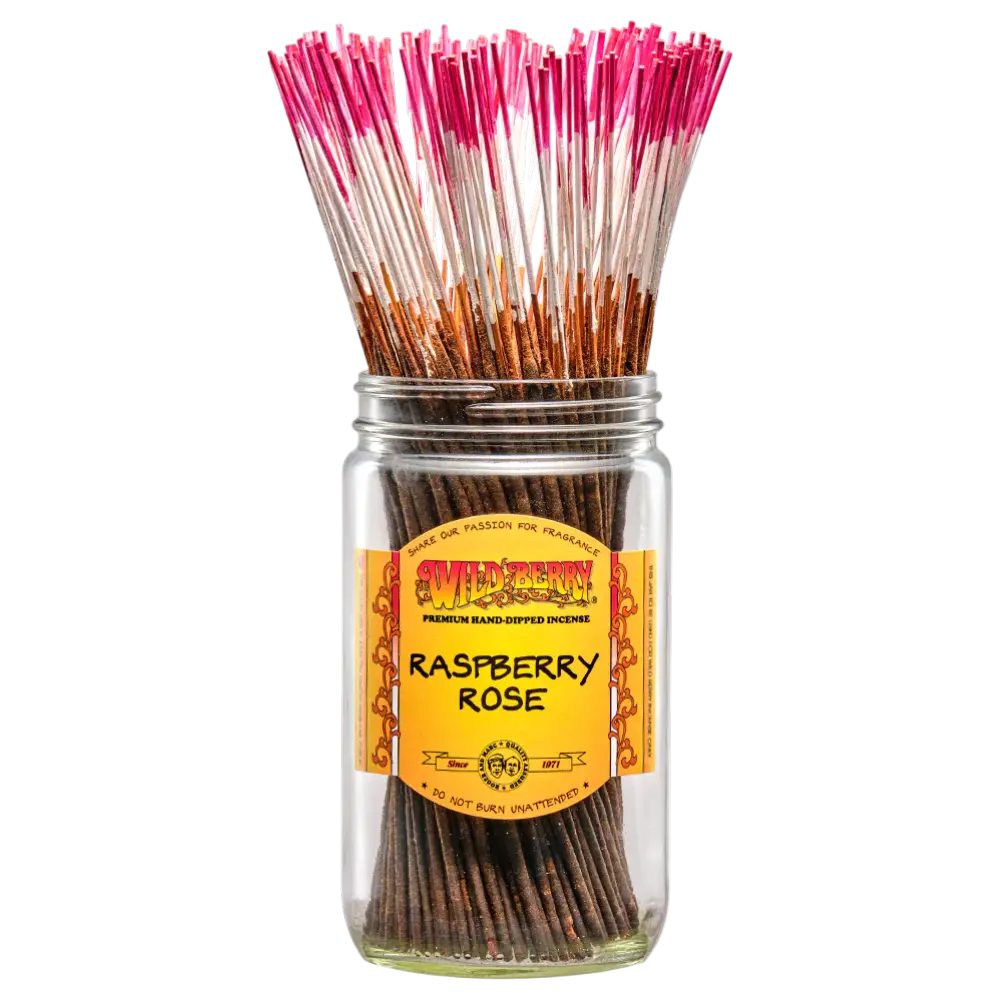 WILDBERRY Incense Sticks Raspberry Rose 100/1ct