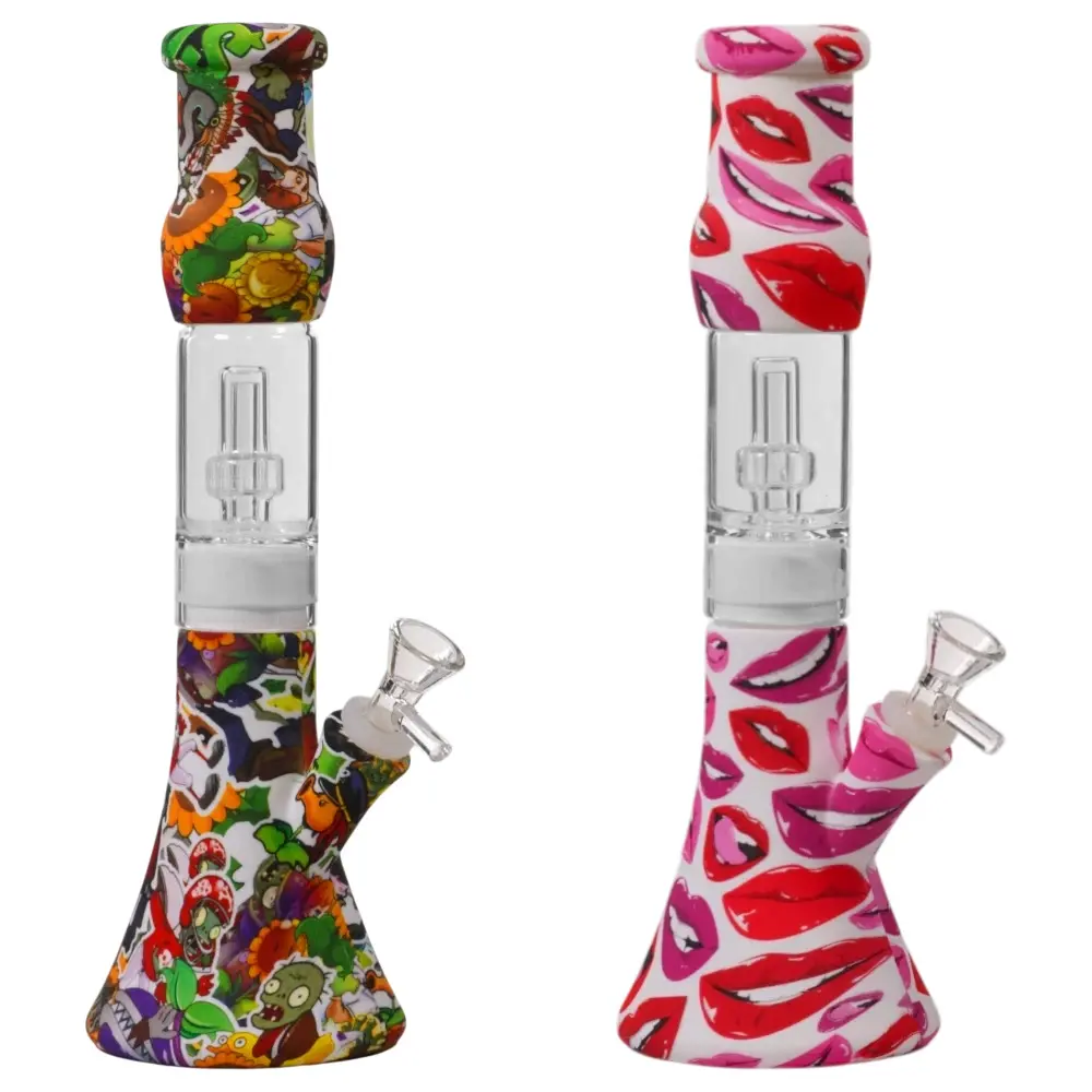 Silicone & Glass W.P. - 12.0" (2 per pack / Assorted)