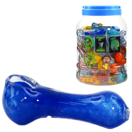 Unbranded Hand Pipe Mix (4805) Glass 2.5"