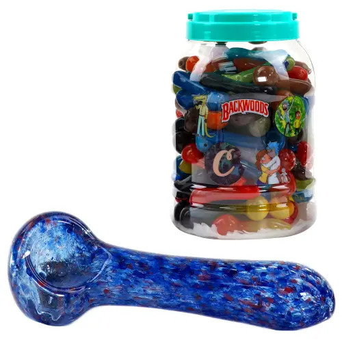 Unbranded Hand Pipe Mix (4807) Glass 2.5"