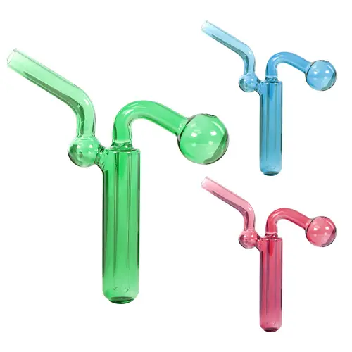 O.B. Water Pipe Tube 6.5" Assorted 2044 (3 per pack)