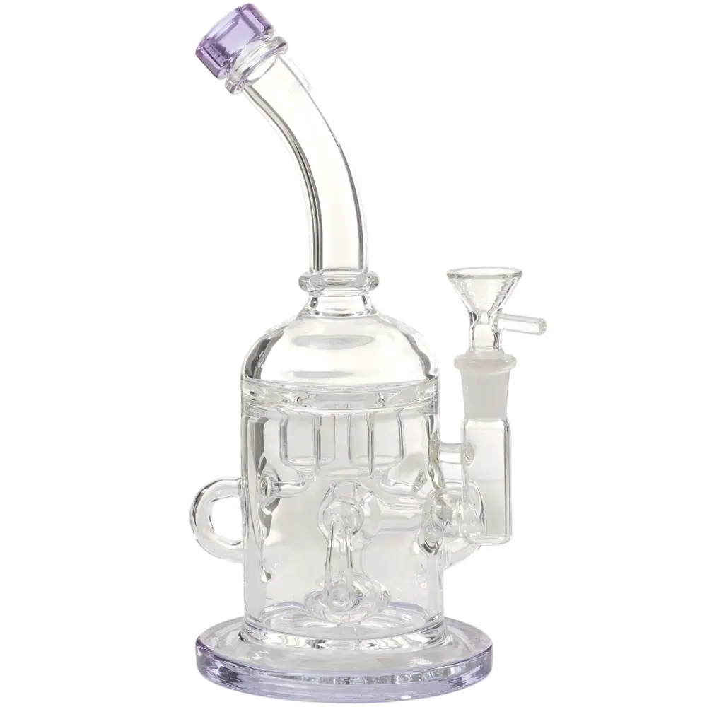 W.P. Glass Recycle Fat Perc 11.0" - Purple