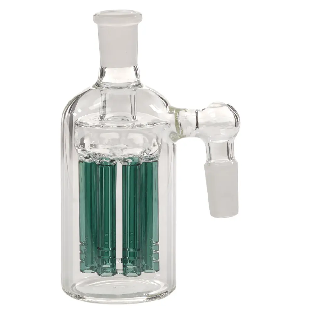 Ash Catcher 90 degree Tree 14mm 5.0" - Teal