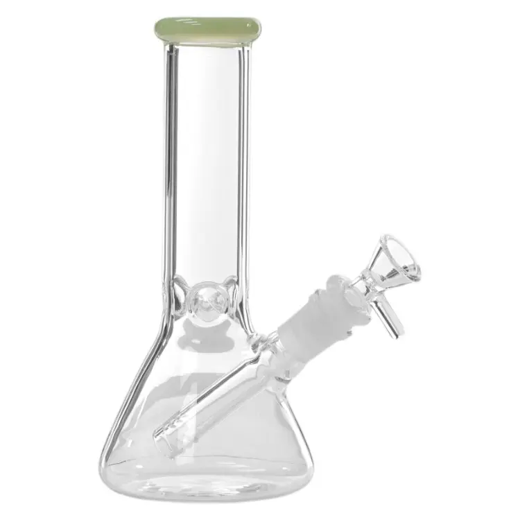 Unbranded Glass Beaker (8893) 8.0" Light Green