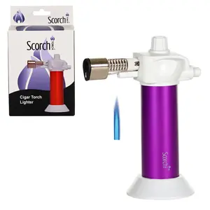 Scorch Torch Lighter Heavy Duty 5.25" (61505) Purple