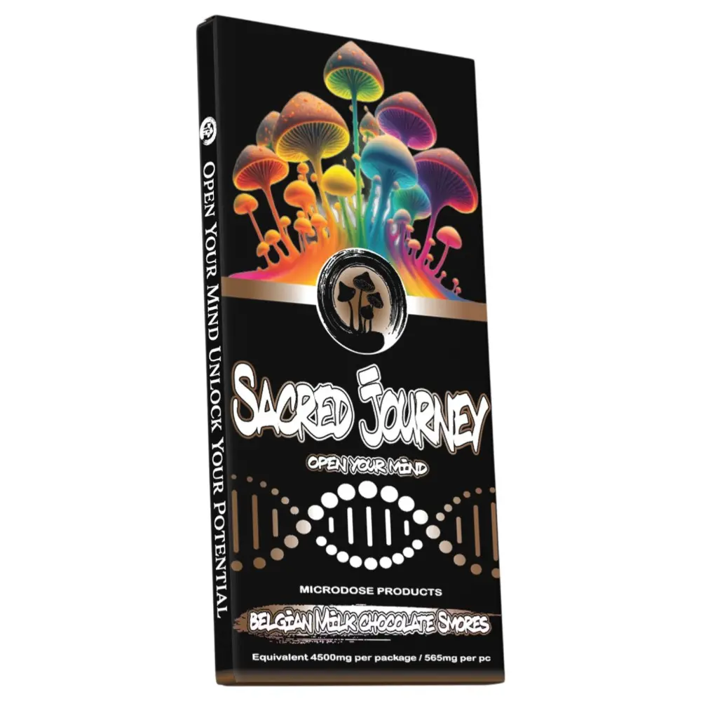 Sacred Journey Mushroom Chocolate -  S'Mores (6 per pack)
