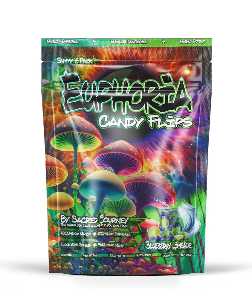 Euphoria Gummies -  Blueberry Limeade (10 per pack)