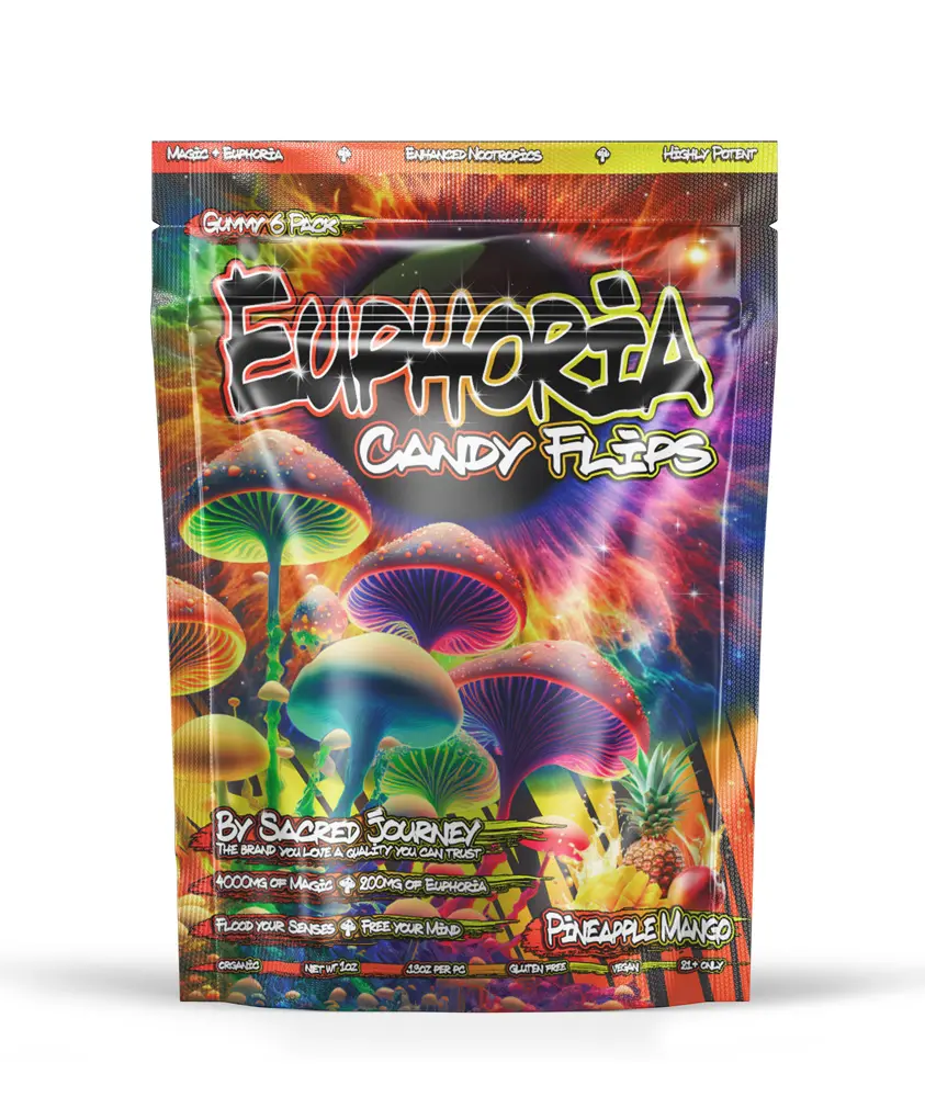 Euphoria Gummies -  Pineapple Mango (10 per pack)