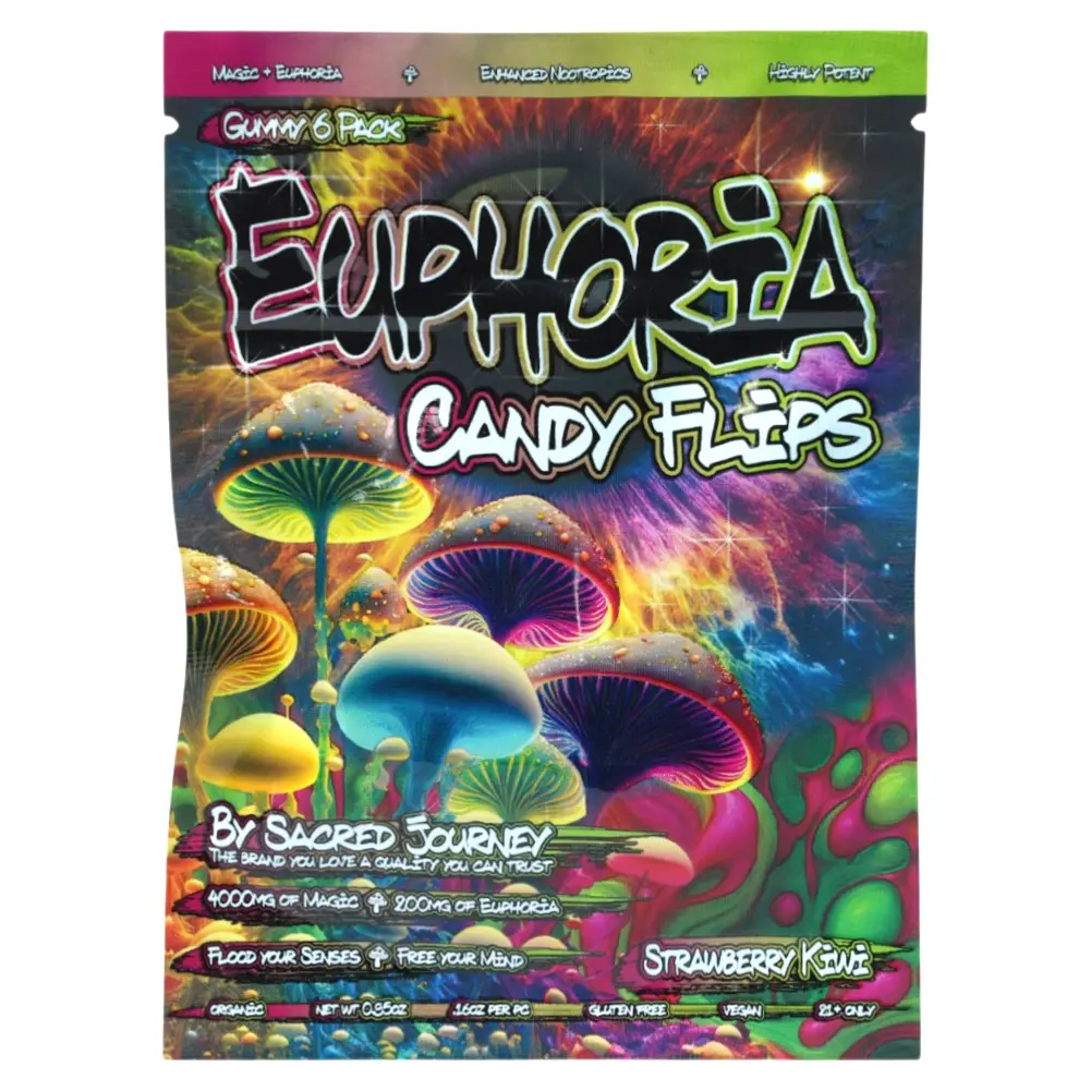 Euphoria Gummies -  Strawberry Kiwi (10 per pack)