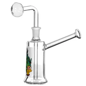 O.B. Water Pipe 1501 7.5" Clear