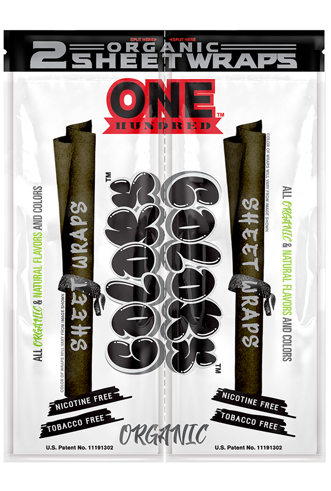 U-NITED COLORS Sheet Wraps One Hundred 2/25ct