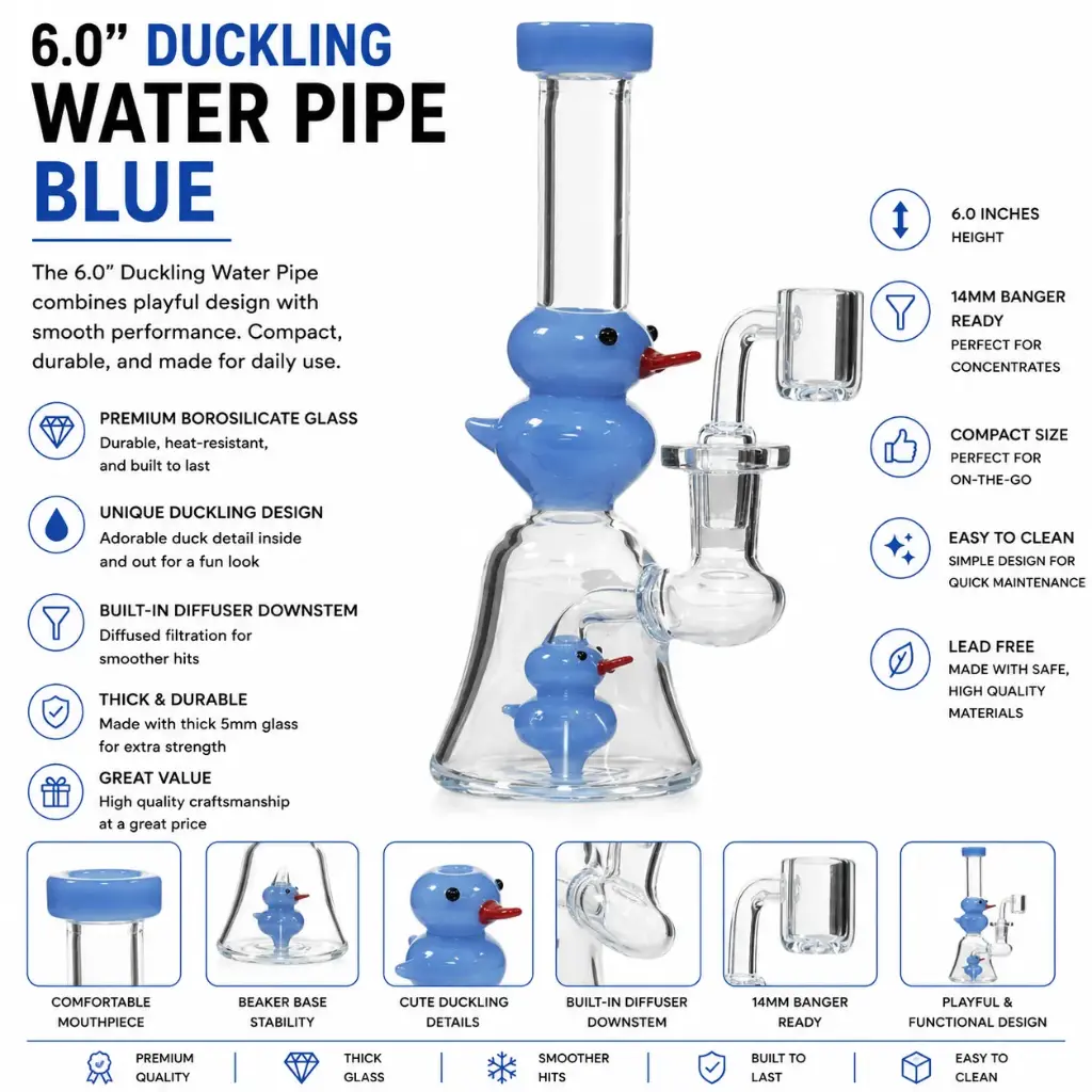 W.P.  6.0" Duckling (7128) - Blue