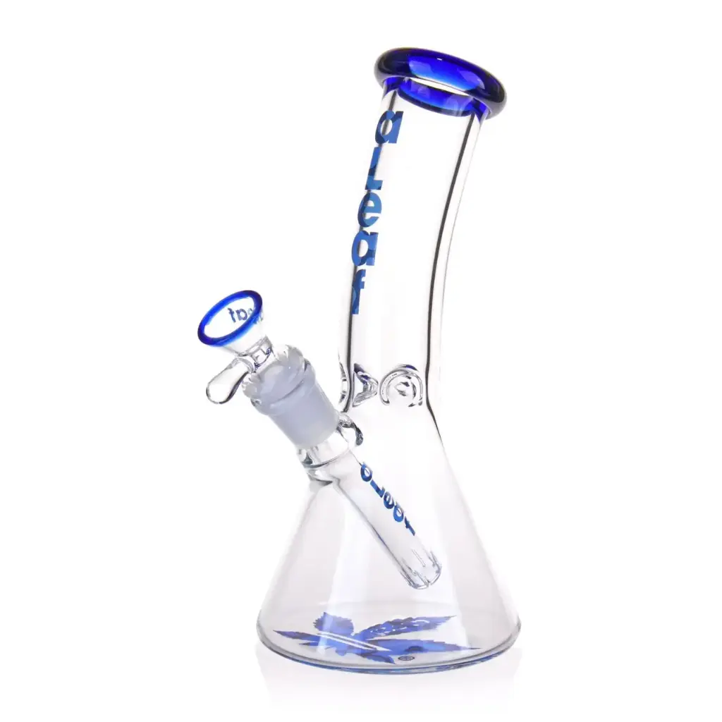 aLeaf Glass 8" ALEAF "THE ESSENTIAL BENT NECK WP BLUE