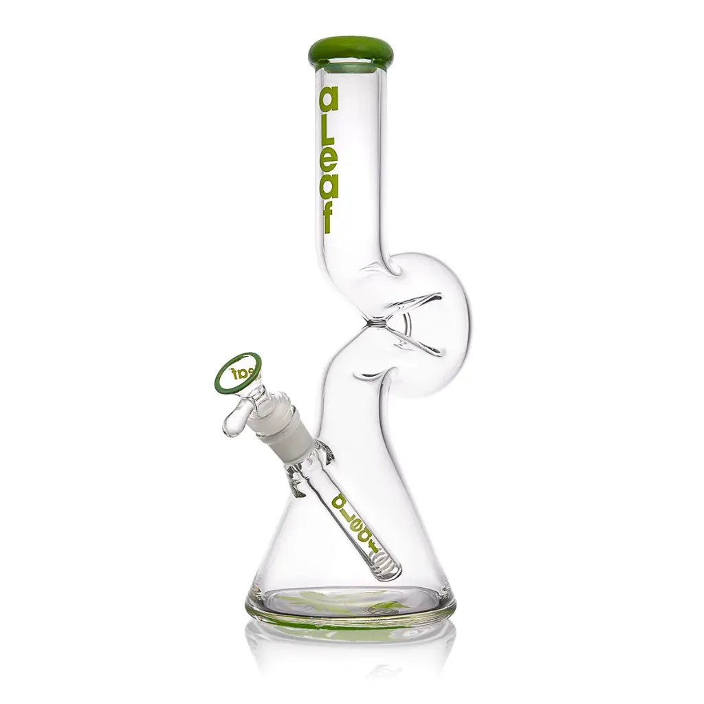 aLeaf Glass 12" LOUNGER WP GREEN