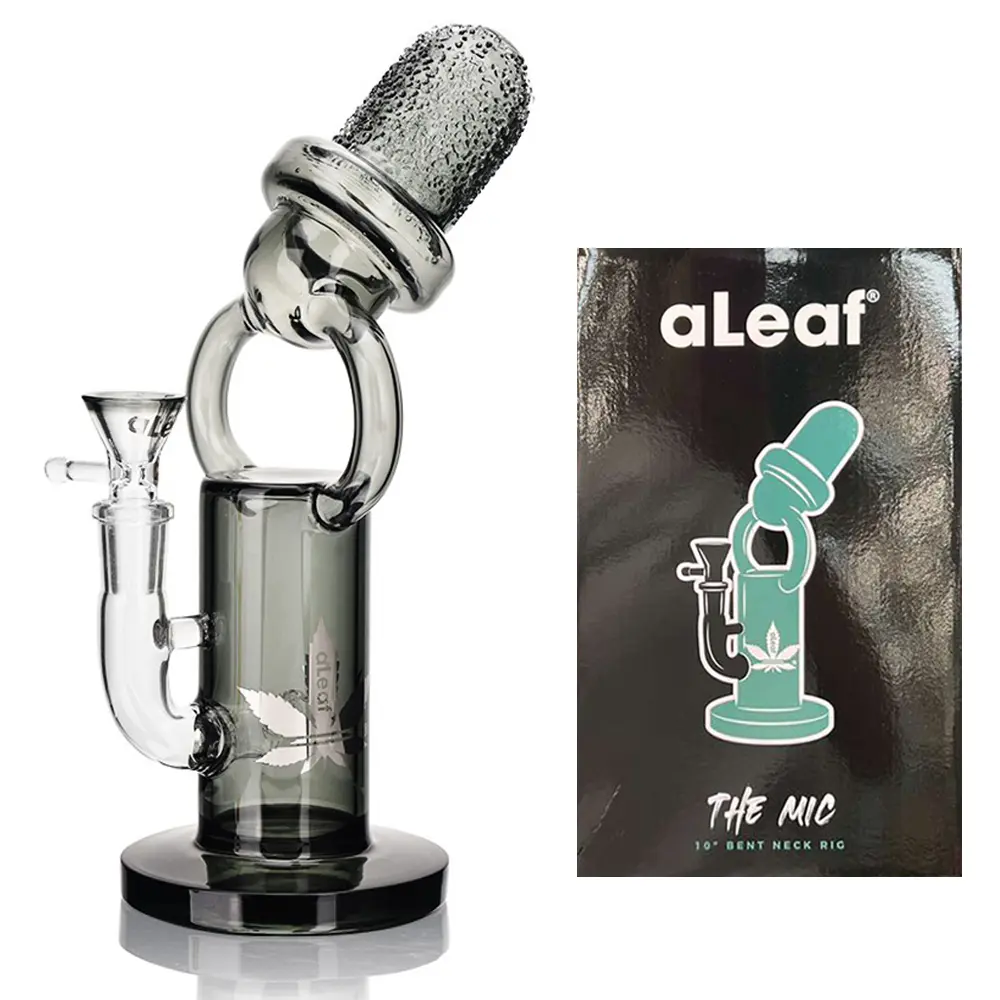 aLeaf Glass 8.5" ALEAF THE MIC WP BLACK