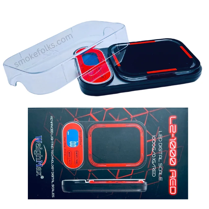 WeighMax Scales Digital Scale L2 1000 0.1g - Red
