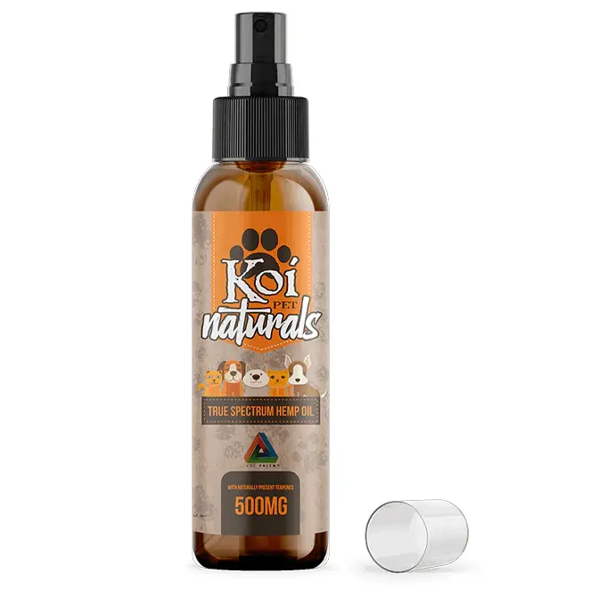 Koi Extracts & Drinks Natural Hemp Extract CBD Pet Spray 500mg
