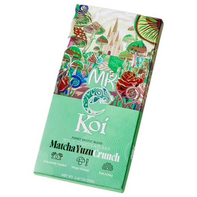 MK Brand Magic Chocolate Bar 4000mg - Matcha Yuzu Crunch