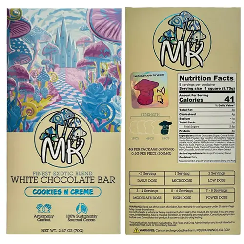 MK Brand Magic Chocolate Bar 4000mg - Acai