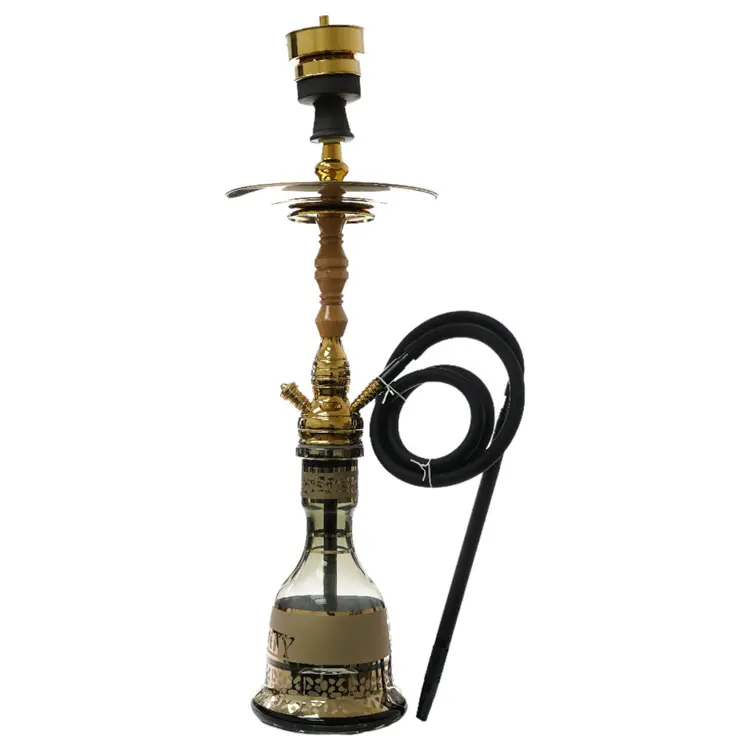 Amy Hookah  - 30.0" Gold