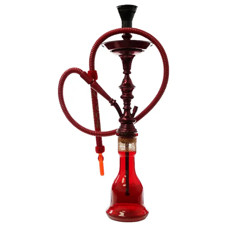 Khalil Mamoon Hookah  - 31.0" Red
