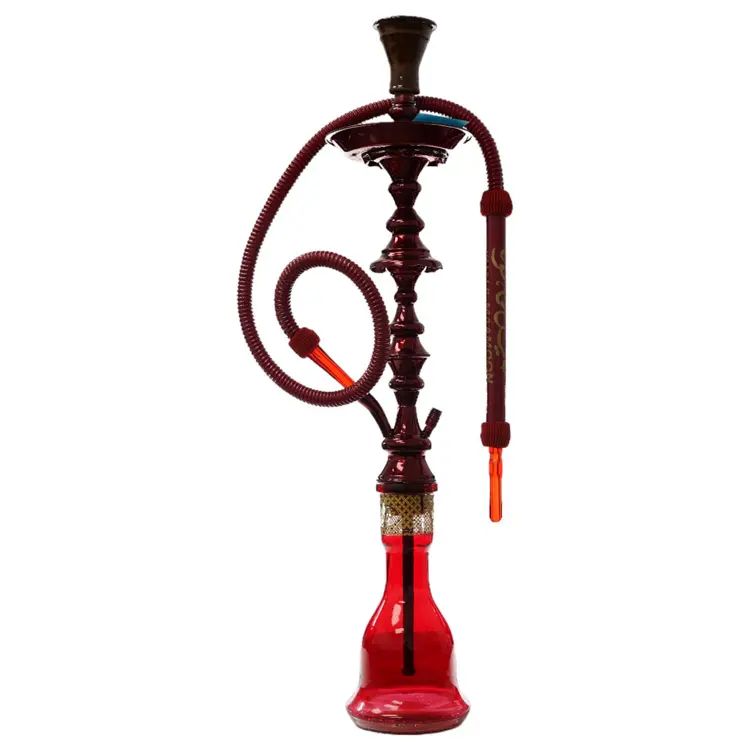Khalil Mamoon Hookah  - 36.0" Red