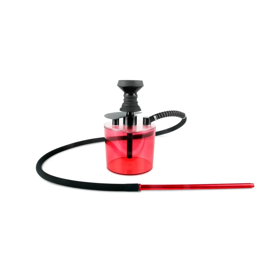 10" VIP  Hookah, Red, RIP Brand, 1 Hose, Color Box