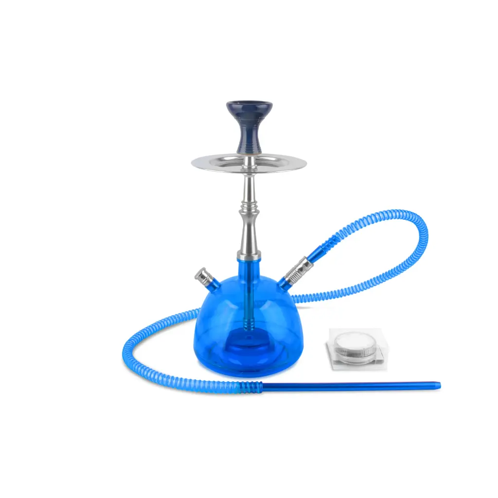 22" SmokeDome, Blue, RIP Brand, 1 Hose, Color Box, LED Light