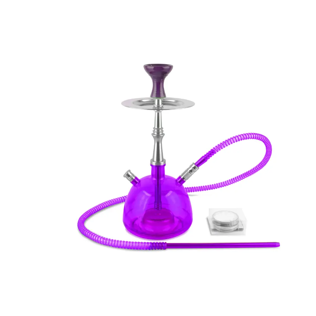 22" SmokeDome, Purple, RIP Brand, 1 Hose, Color Box, LED Light