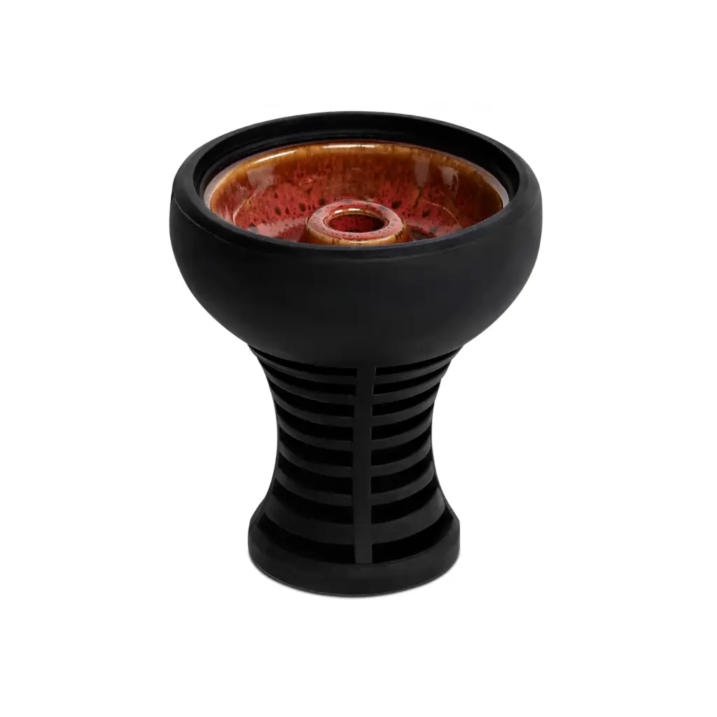 B.Y.O. Silicone Funnel Hookah Bowl, Red