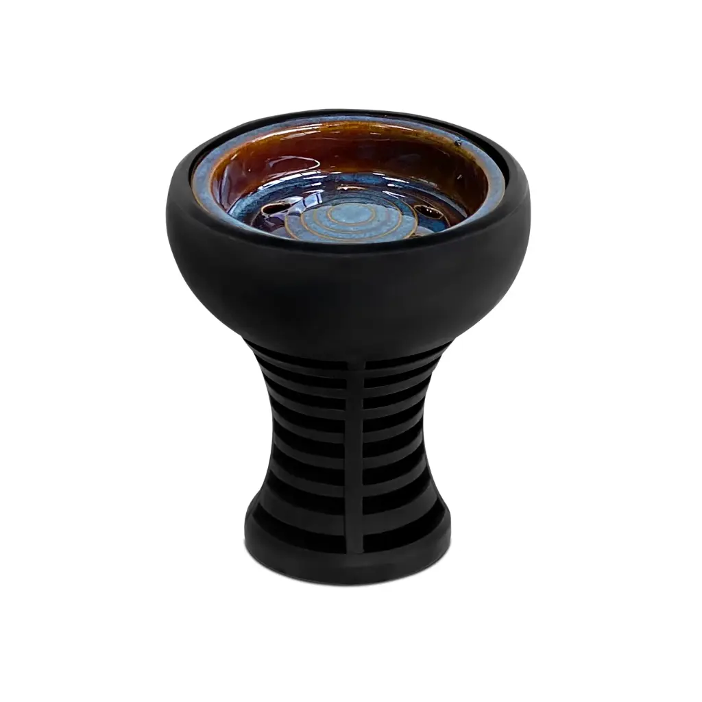 B.Y.O. Silicone Classic Hookah Bowl, Blue