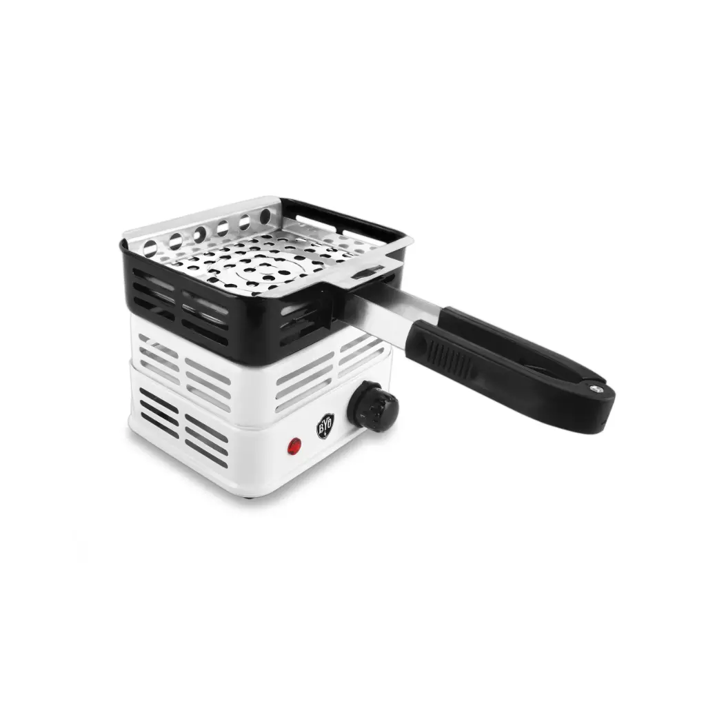 B.Y.O. Heavy Duty Hookah Burner, White
