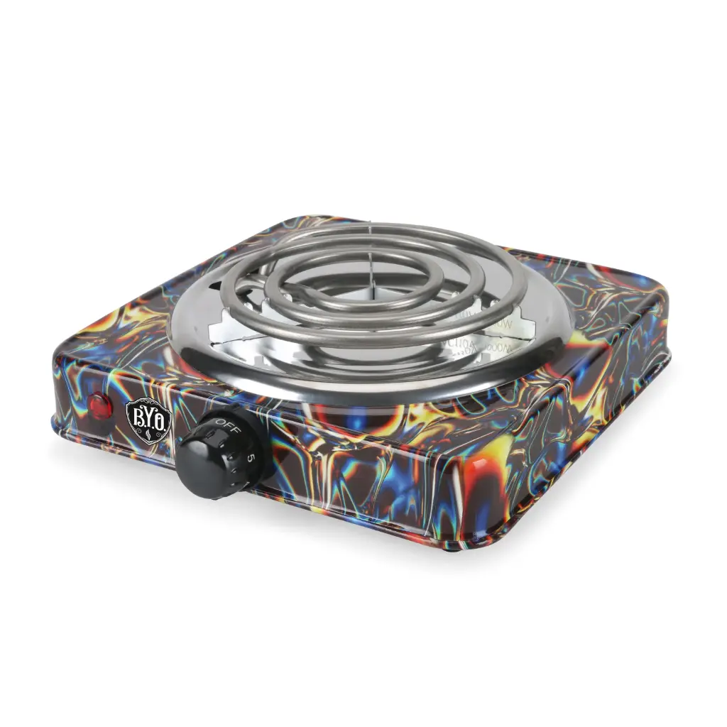 B.Y.O. Electric Hookah Burner Hot Plate, Urban